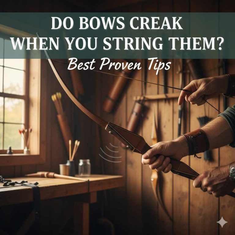 Do Bows Creak When You String Them
