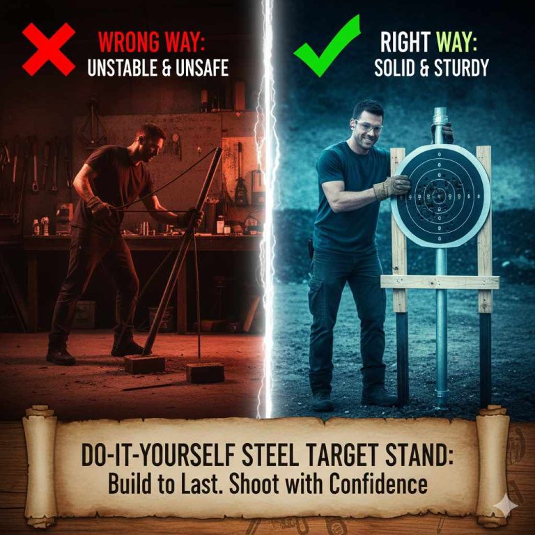 Do-It-Yourself Steel Target Stand