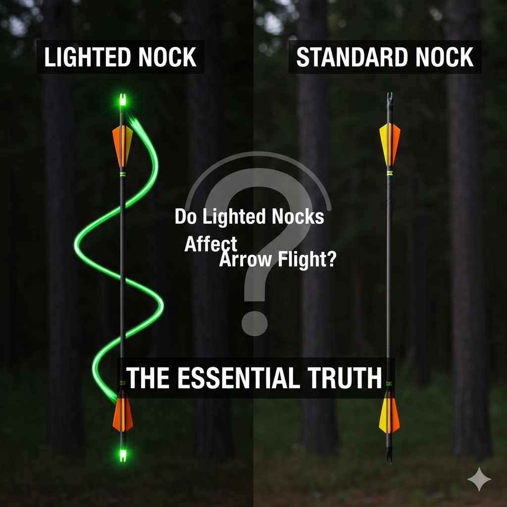 Do Lighted Nocks Affect Arrow Flight