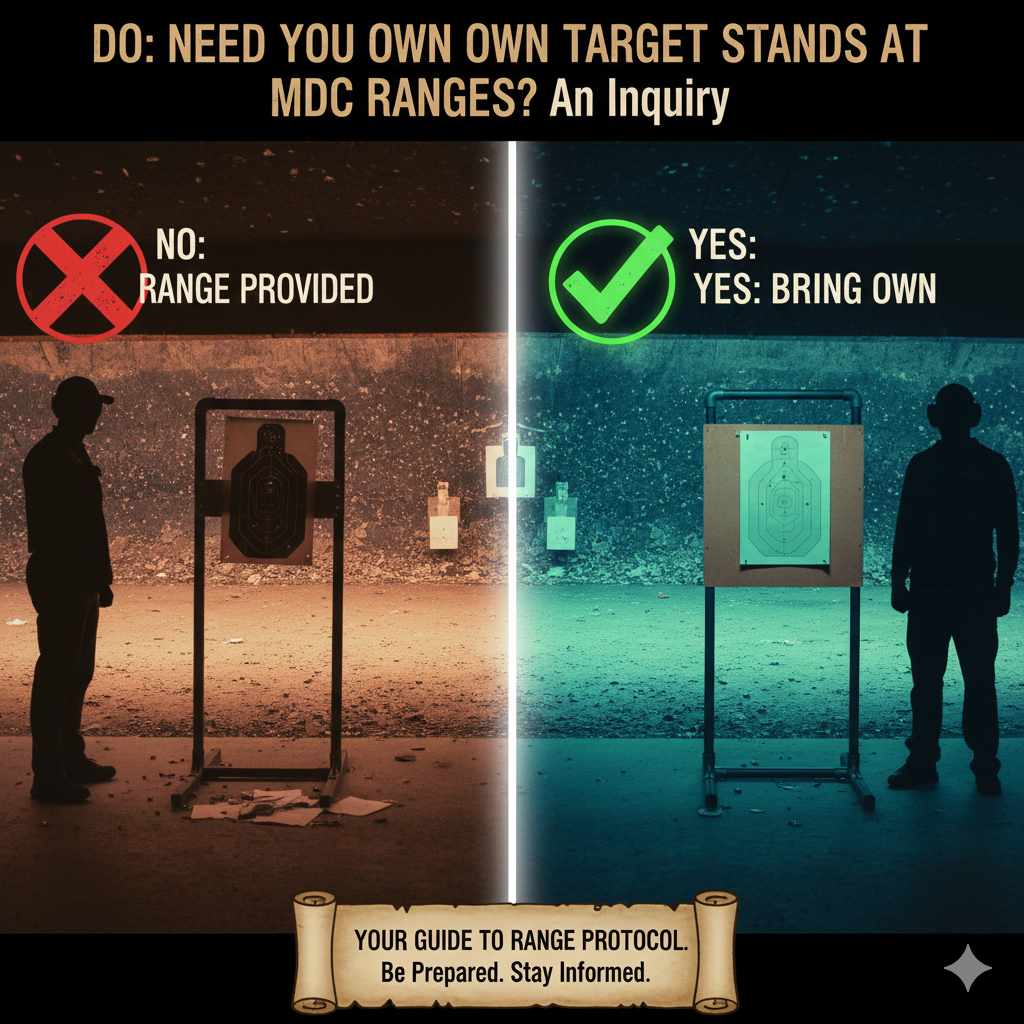 Do You Need Your Own Target Stands at MDC Ranges