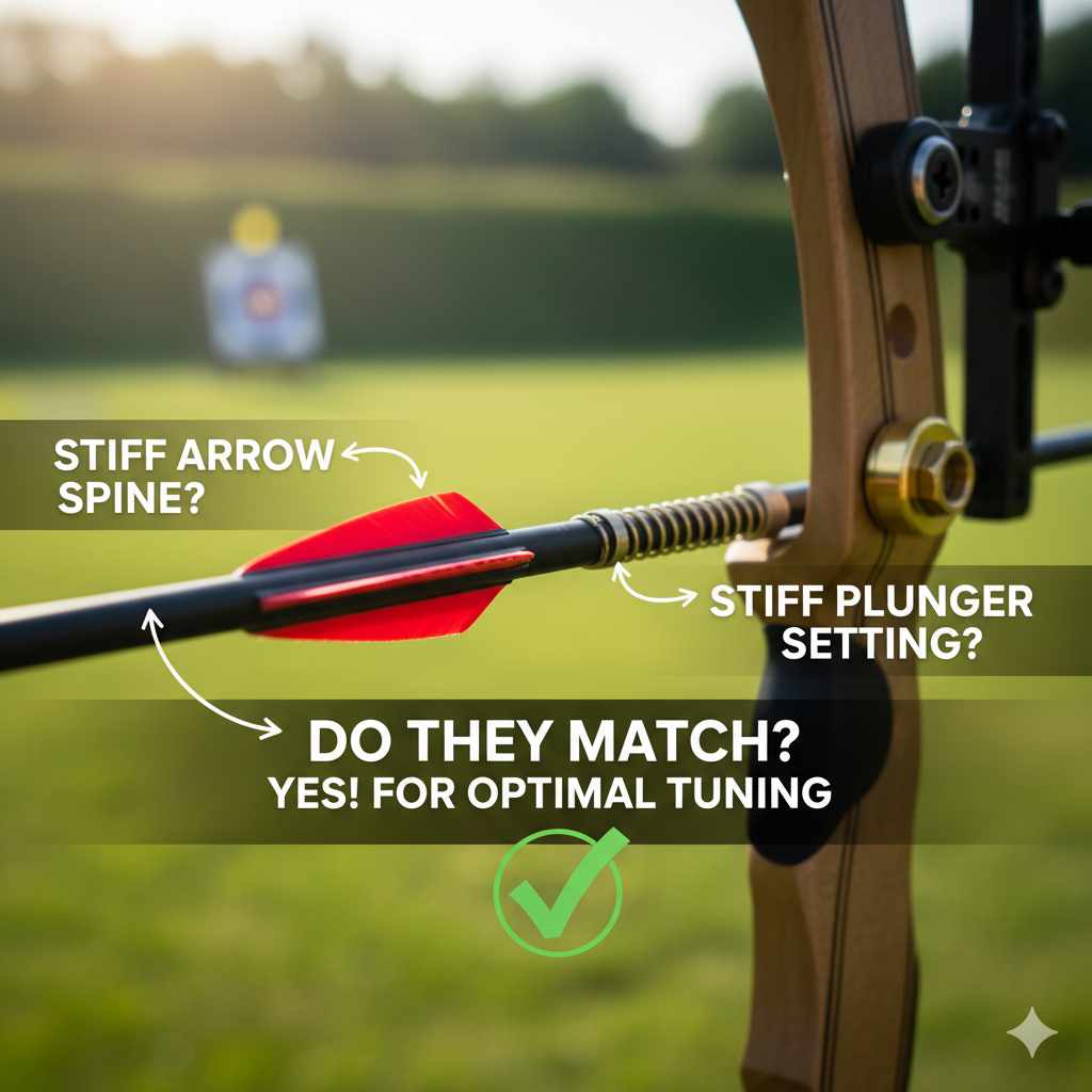 Does a Stiff Arrow Spine Need a Stiff Plunger Setting