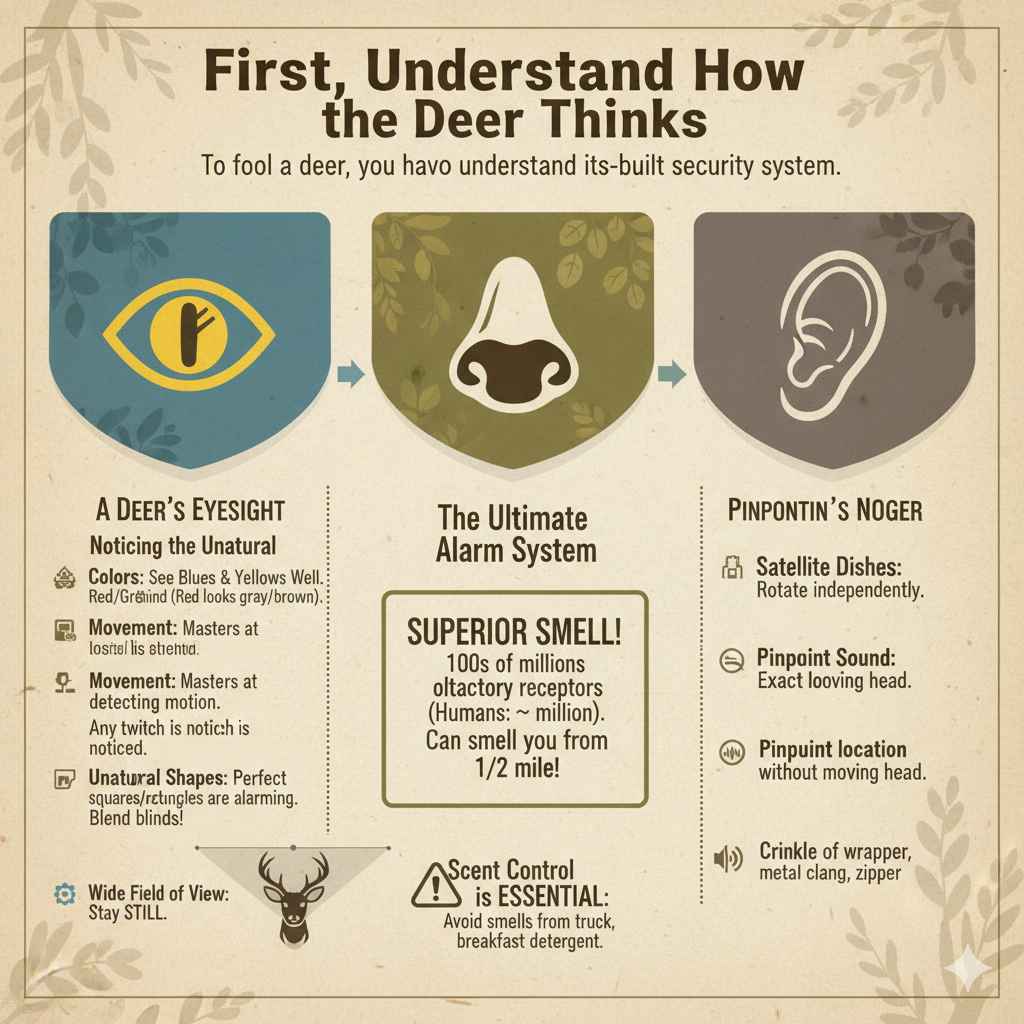 First, Understand How a Deer Thinks