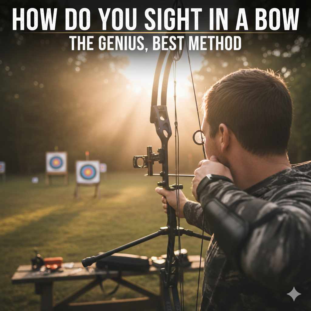 How Do You Sight In A Bow