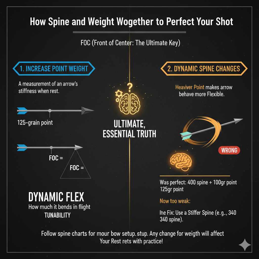 How Spine and Weight Work Together to Perfect Your Shot