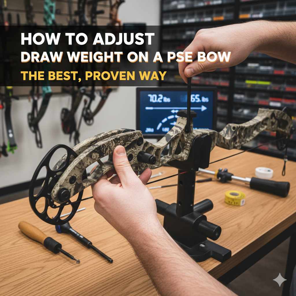 How To Adjust Draw Weight On A PSE Bow The Best