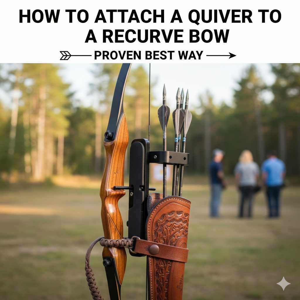 How To Attach A Quiver To A Recurve Bow