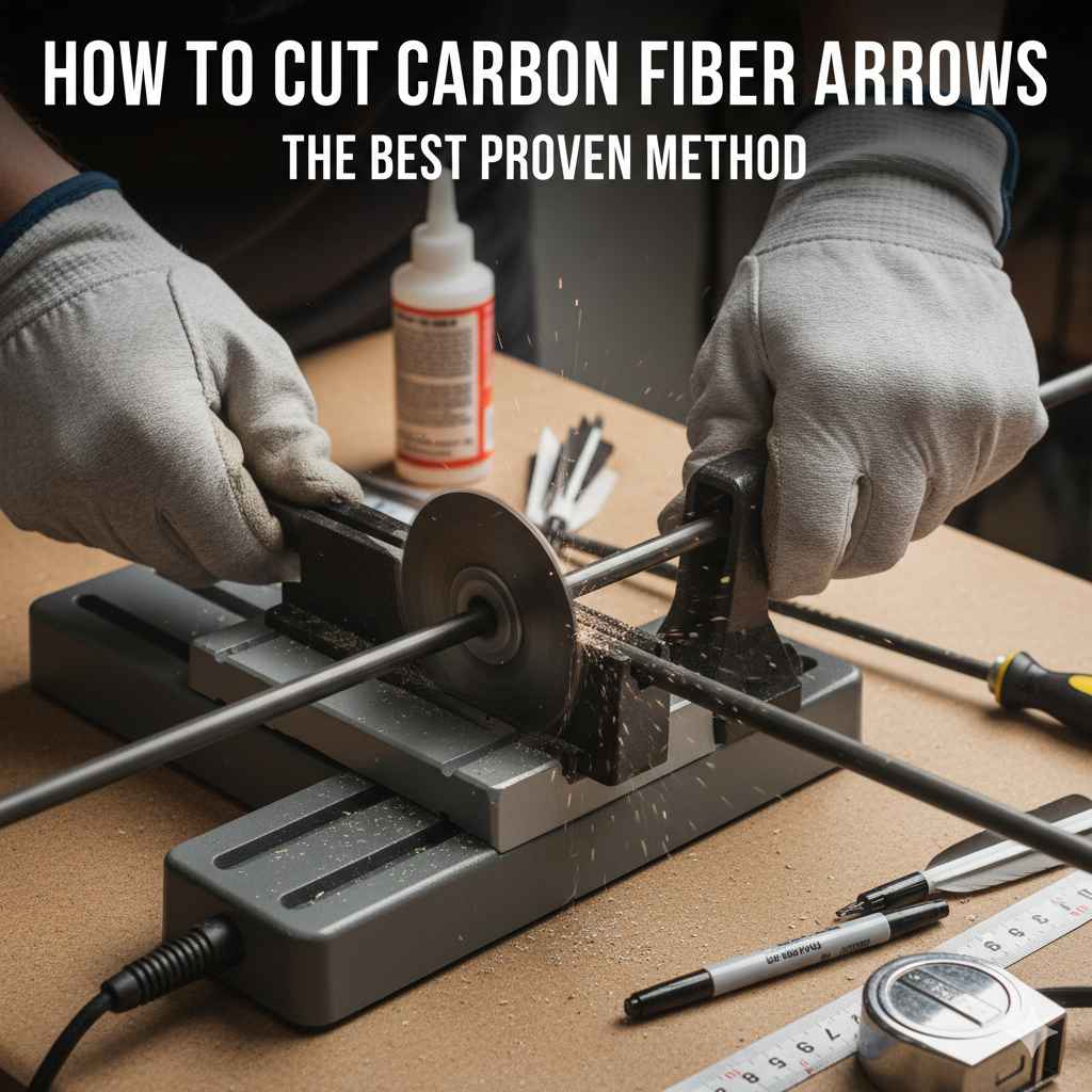 How To Cut Carbon Fiber Arrows