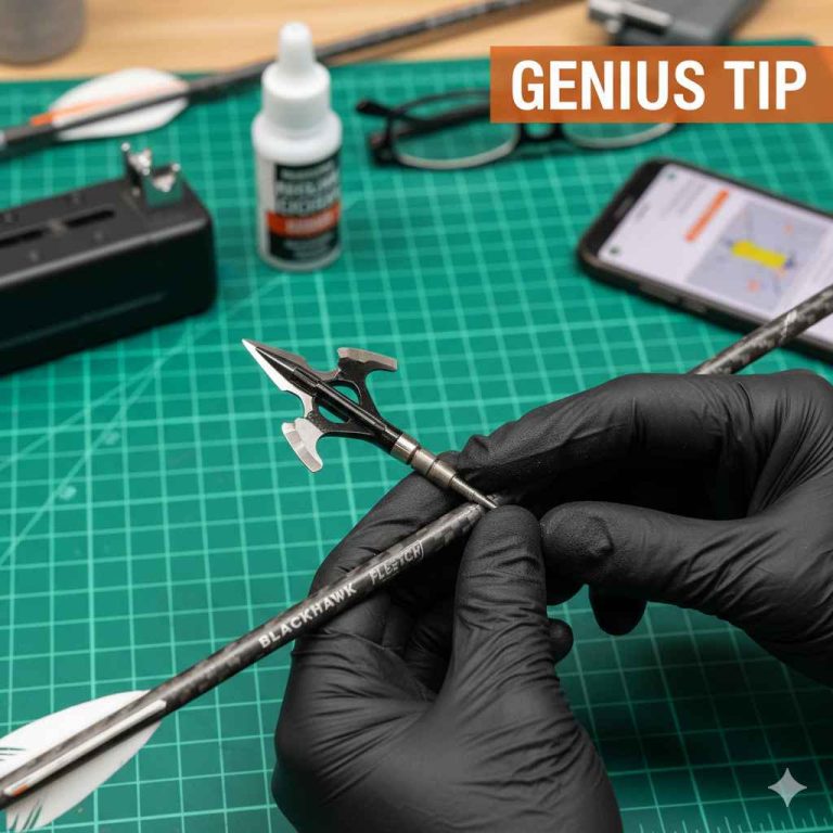 How To Index Broadheads On Carbon Fiber Arrows