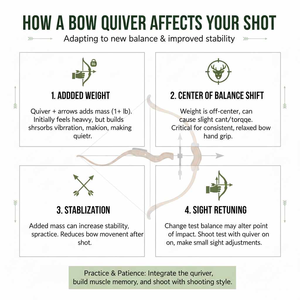 How a Bow Quiver Affects Your Shot