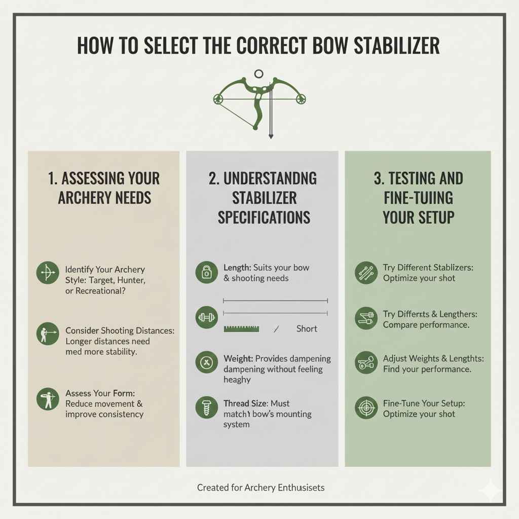 How to Select the Correct Bow Stabilizer
