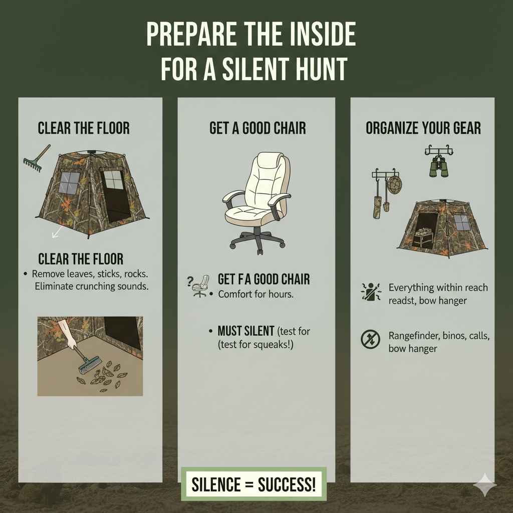 Prepare the Inside for a Silent Hunt
