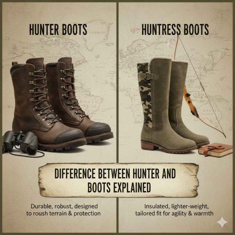 Difference Between Hunter and Huntress Boots Explained