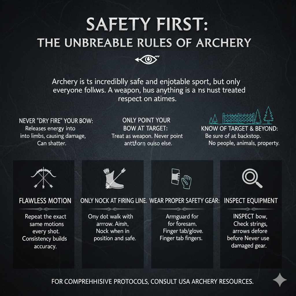 Safety First The Unbreakable Rules of Archery