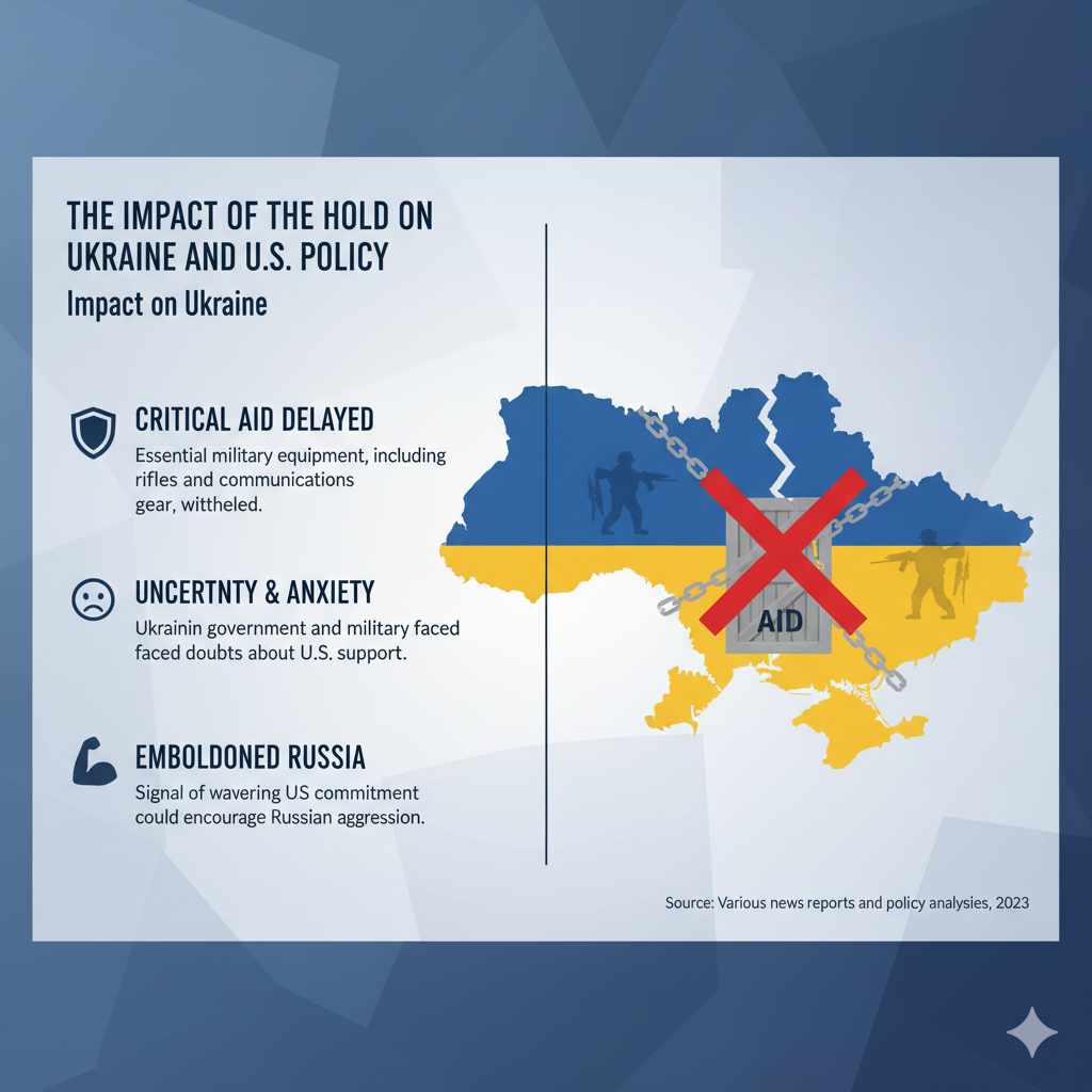 The Impact of the Hold on Ukraine and U.S. Policy
