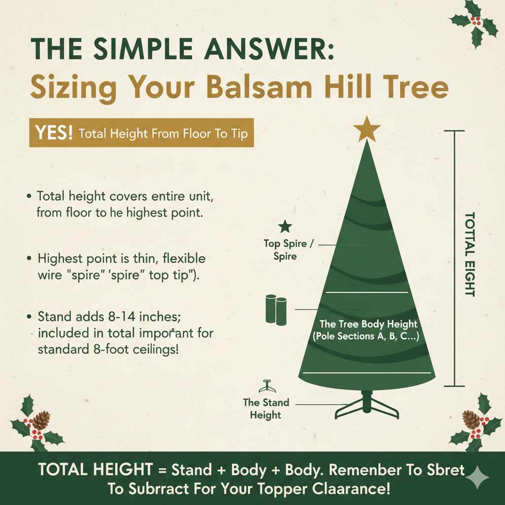 The Simple Answer Sizing Your Balsam Hill Tree