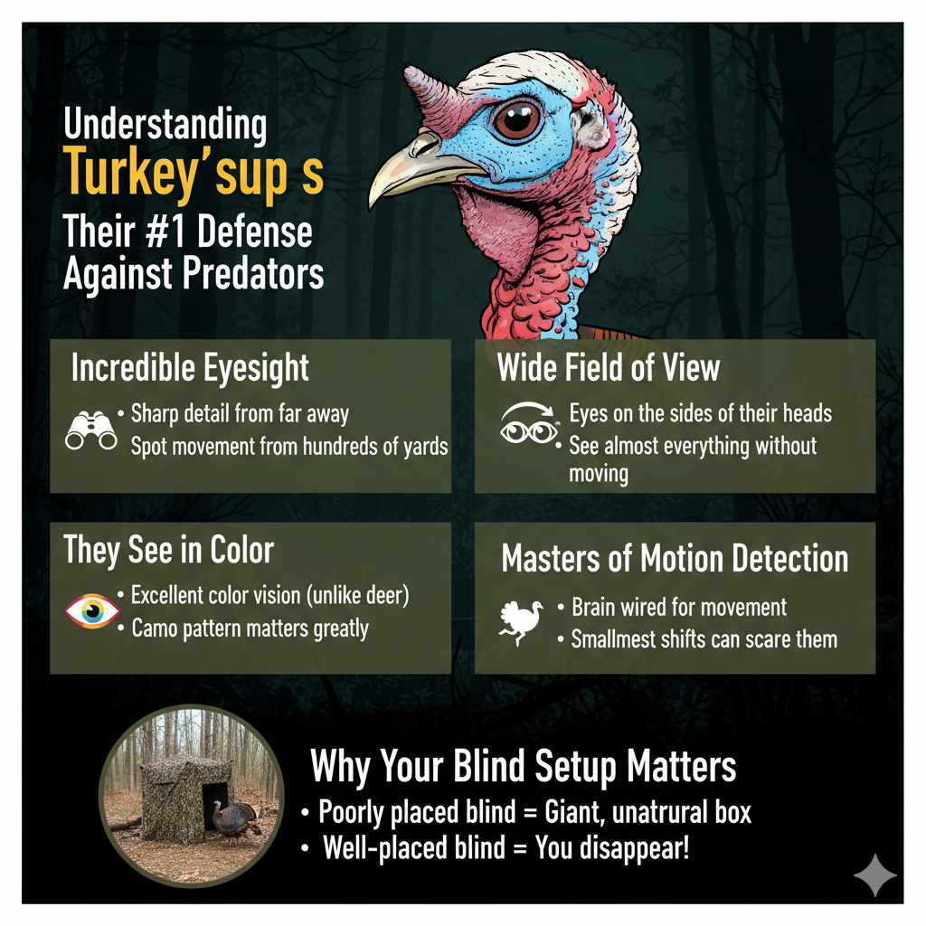 Understanding a Turkey's Super-Vision