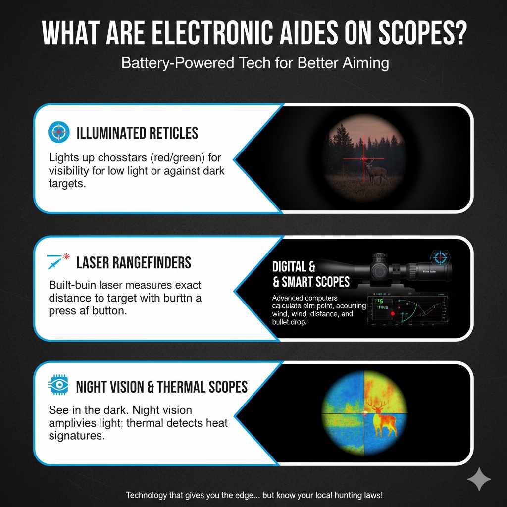 What Are Electronic Aides on Scopes