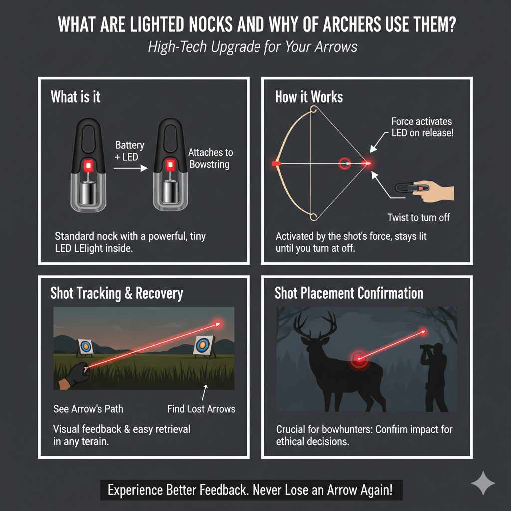 What Are Lighted Nocks and Why Do Archers Use Them