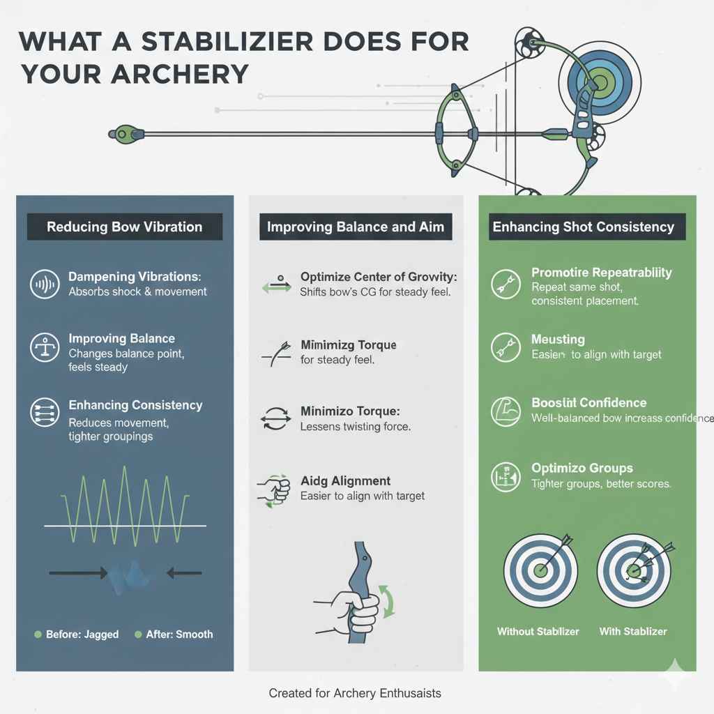 What a Stabilizer Does for Your Archery