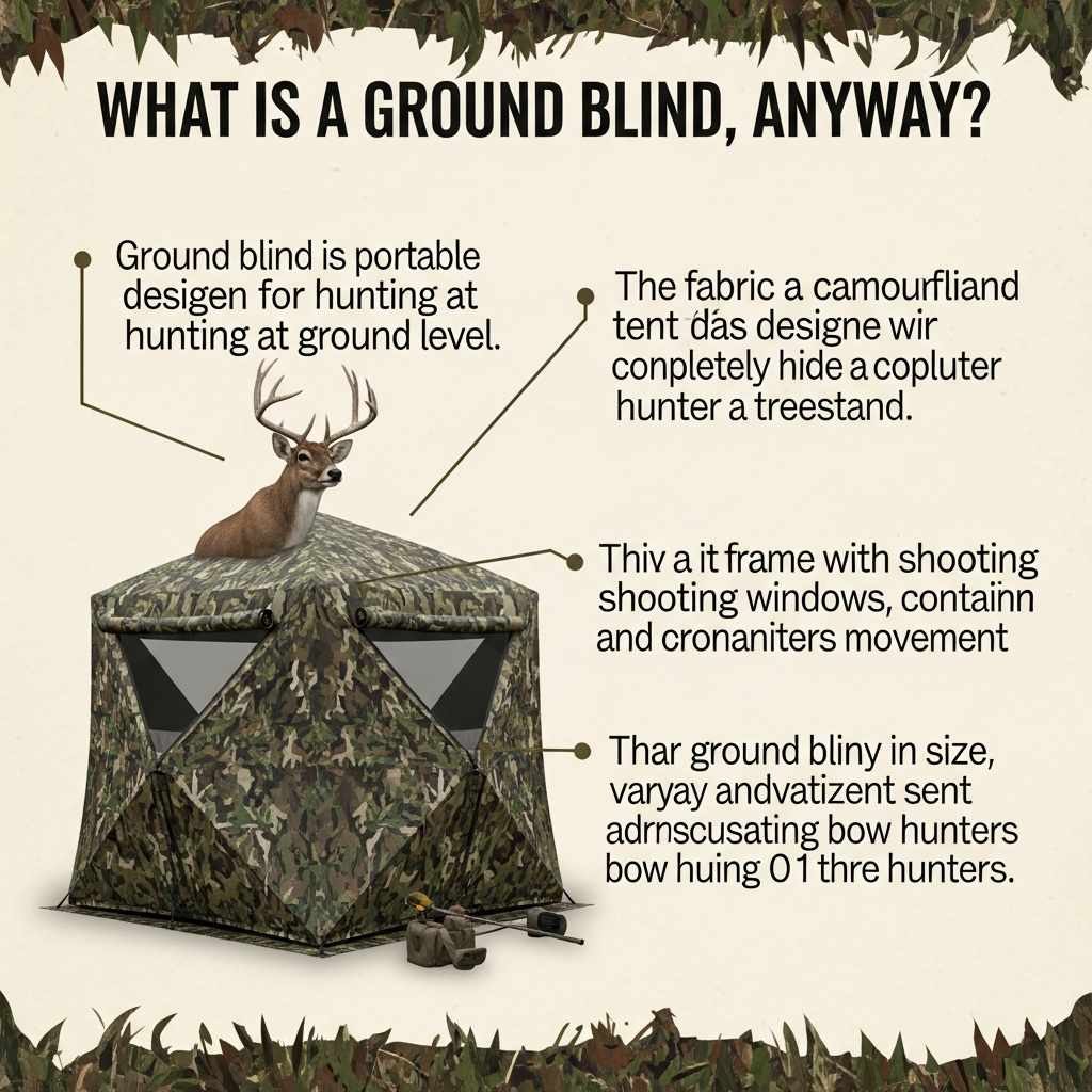 What is a Ground Blind, Anyway