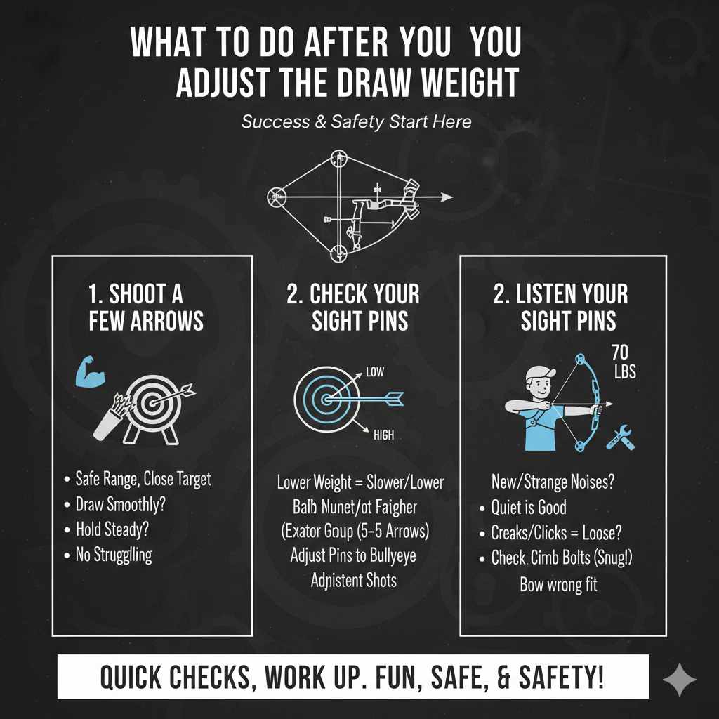 What to Do After You Adjust the Draw Weight