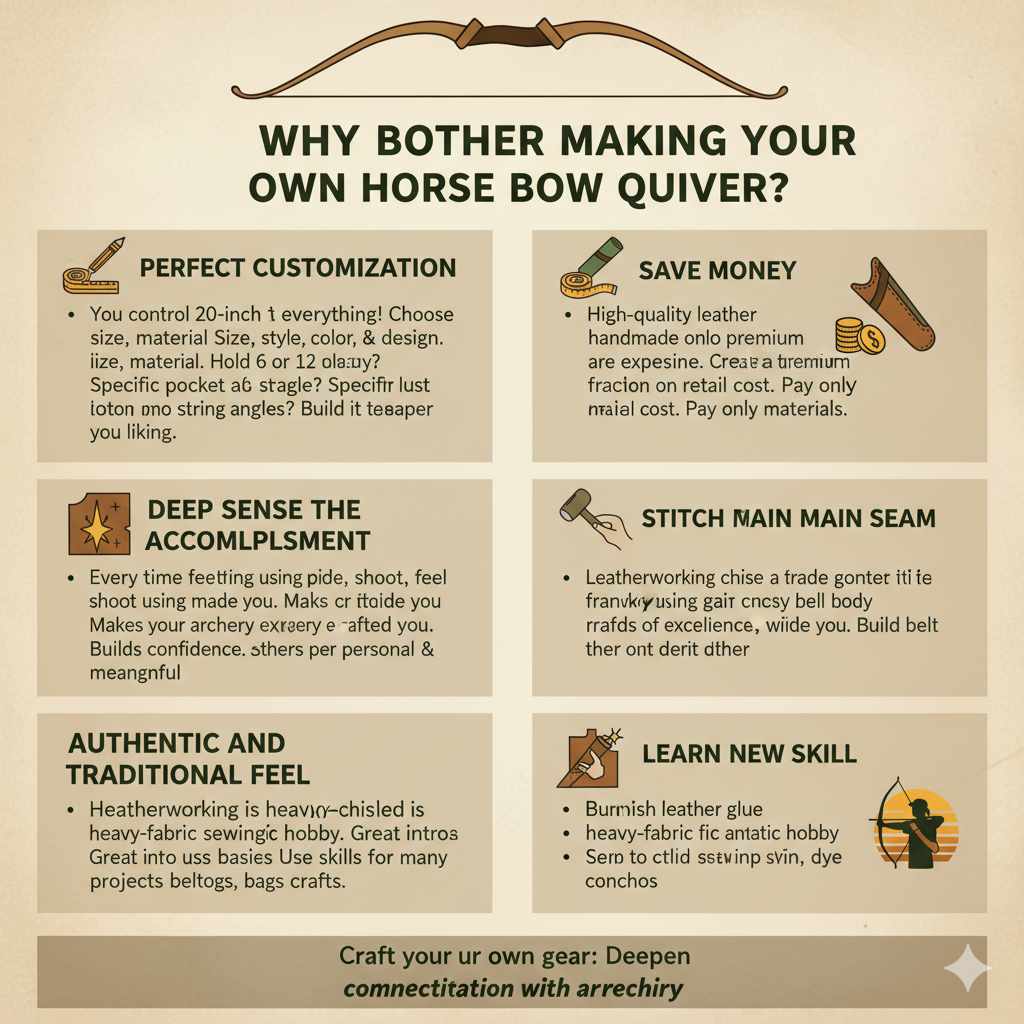 Why Bother Making Your Own Horse Bow Quiver
