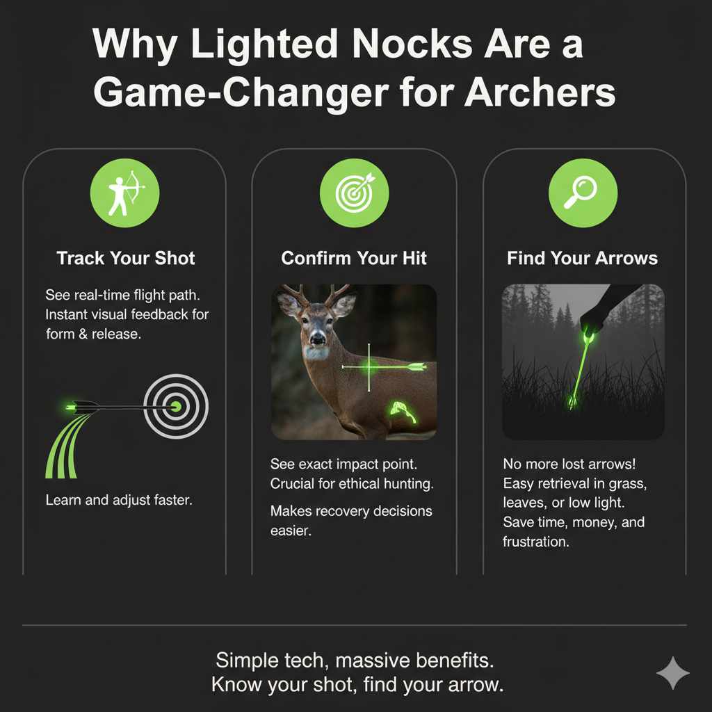 Why Lighted Nocks Are a Game-Changer for Archers