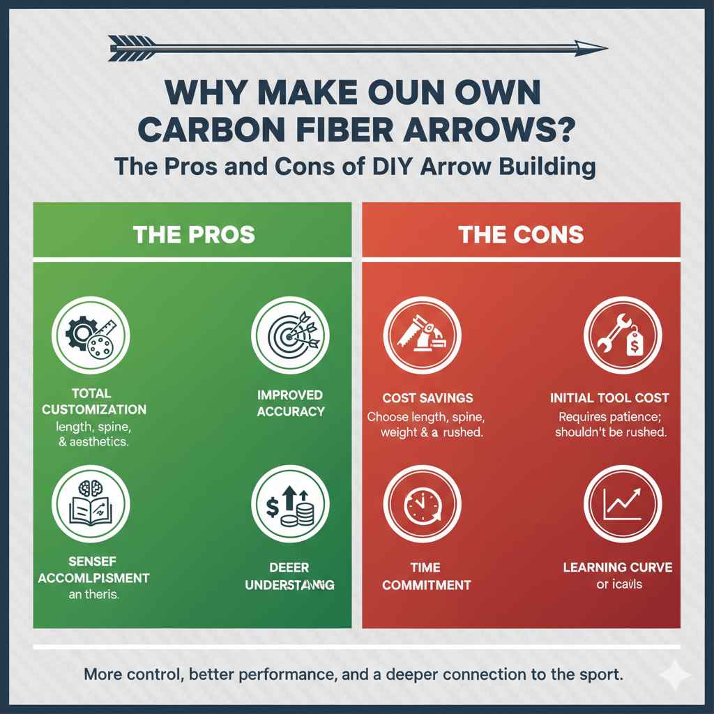 Why Make Your Own Carbon Fiber Arrows