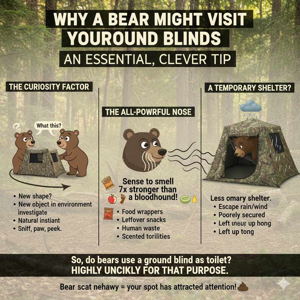 Why a Bear Might Visit Your Ground Blind