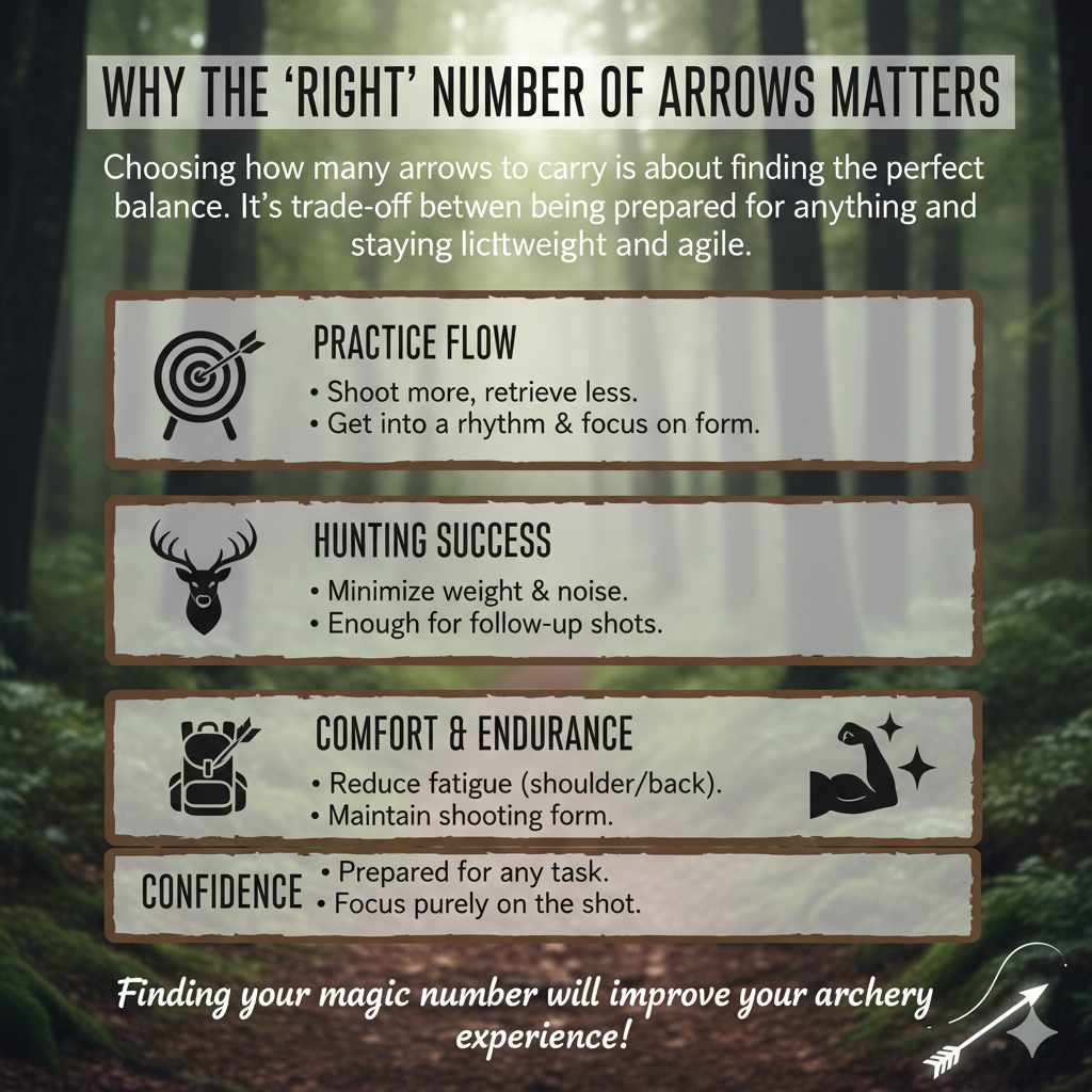 Why the Right Number of Arrows Matters