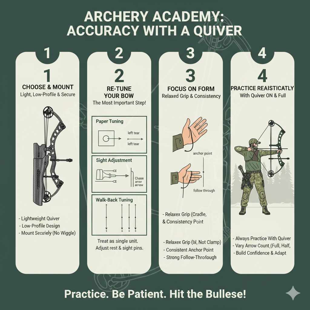 Your Step-by-Step Guide to Shooting Accurately With a Quiver