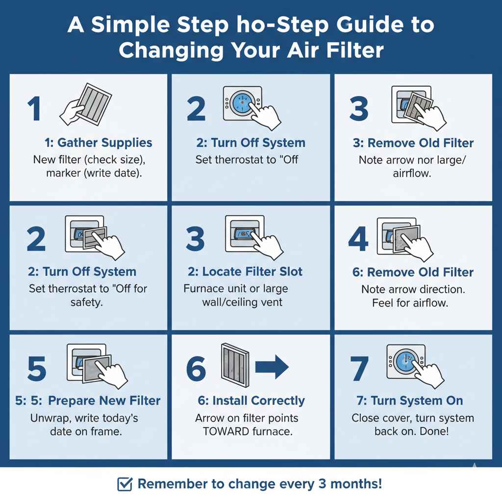 A Simple Step-by-Step Guide to Changing Your Air Filter