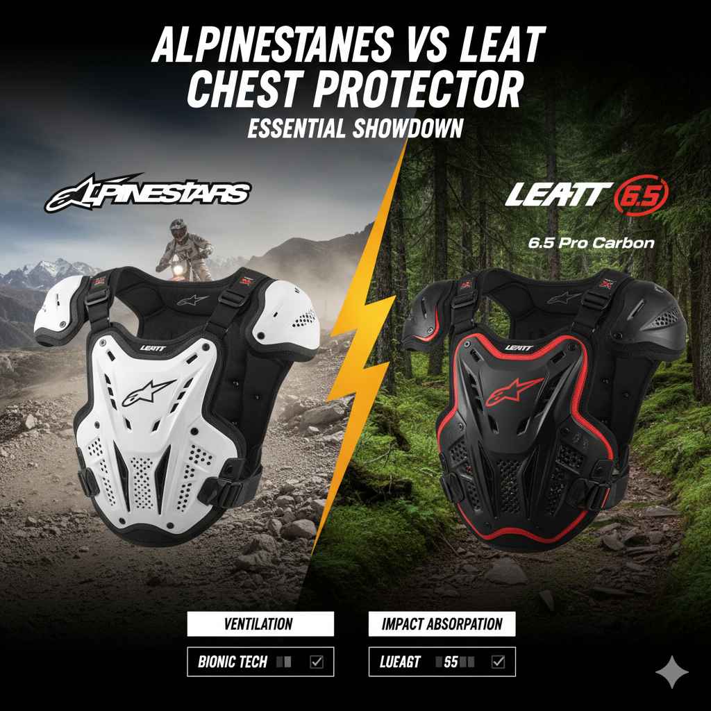 Alpinestars Vs Leatt Chest Protector