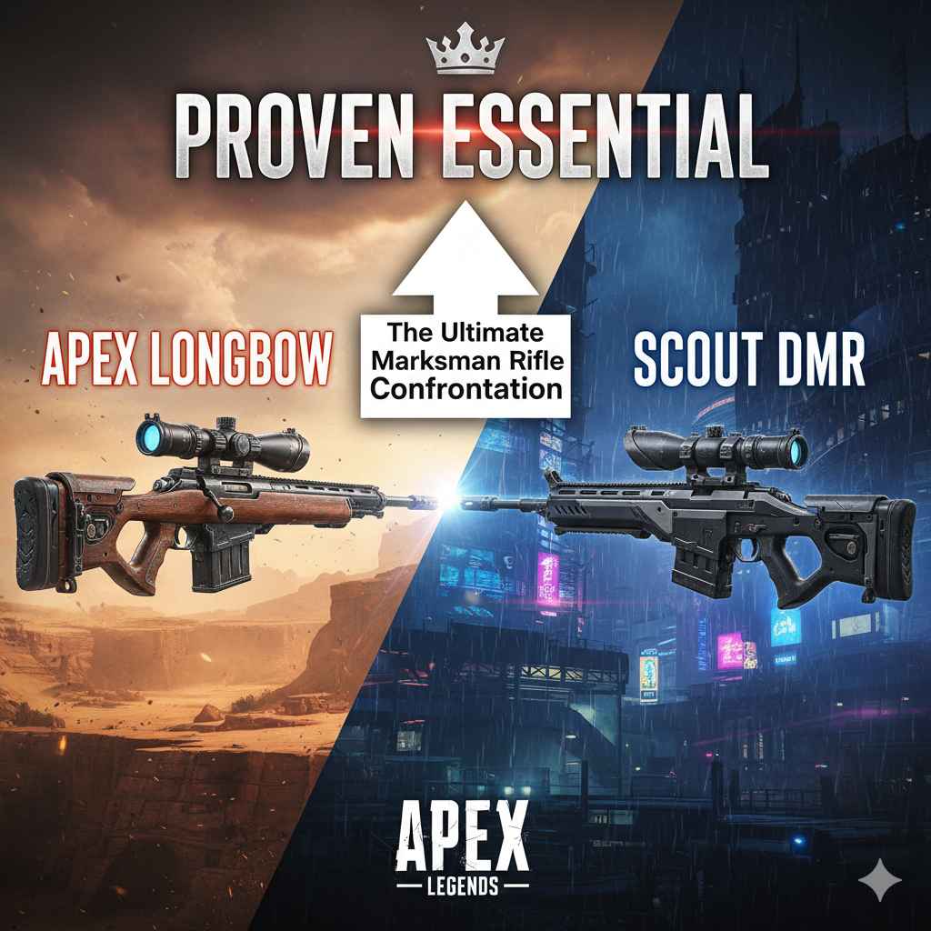 Apex Legends Longbow Vs Scout Dmg