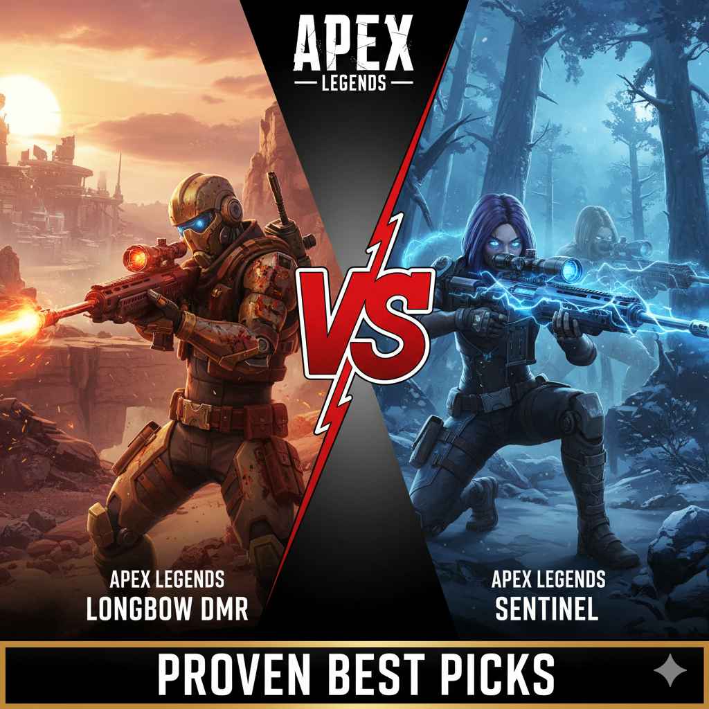 Apex Legends Longbow Vs Sentinel