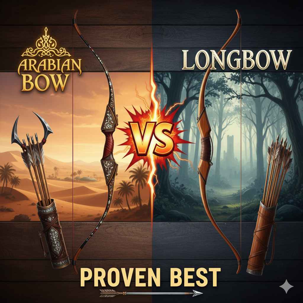 Arabian Bow vs Longbow