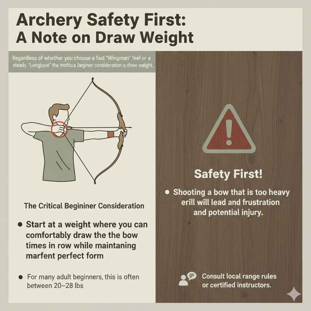 Archery Safety First A Note on Draw Weight