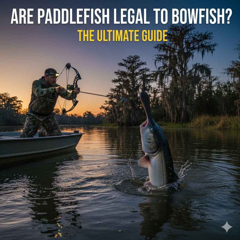 Are Paddle fish Legal To Bow Fish