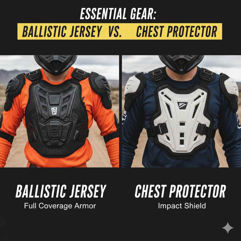 Ballistic Jersey Vs Chest Protector