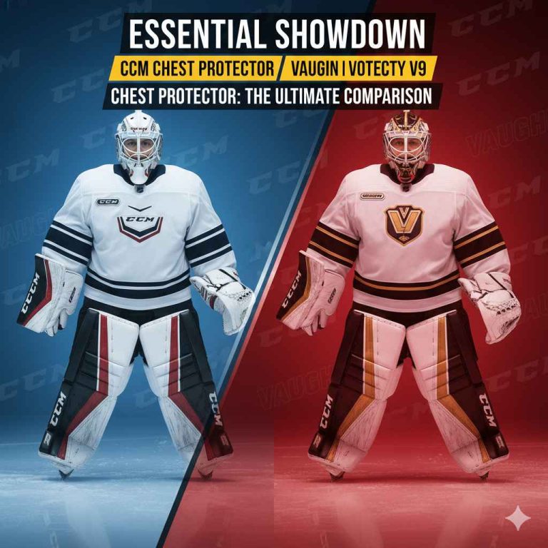 CCM vs Vaughn Chest Protector