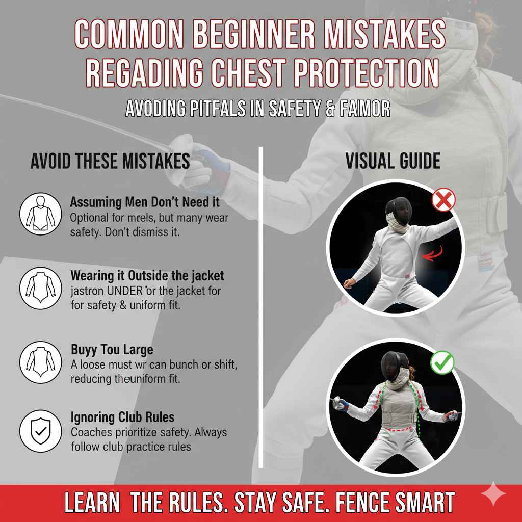 Common Beginner Mistakes Regarding Chest Protection