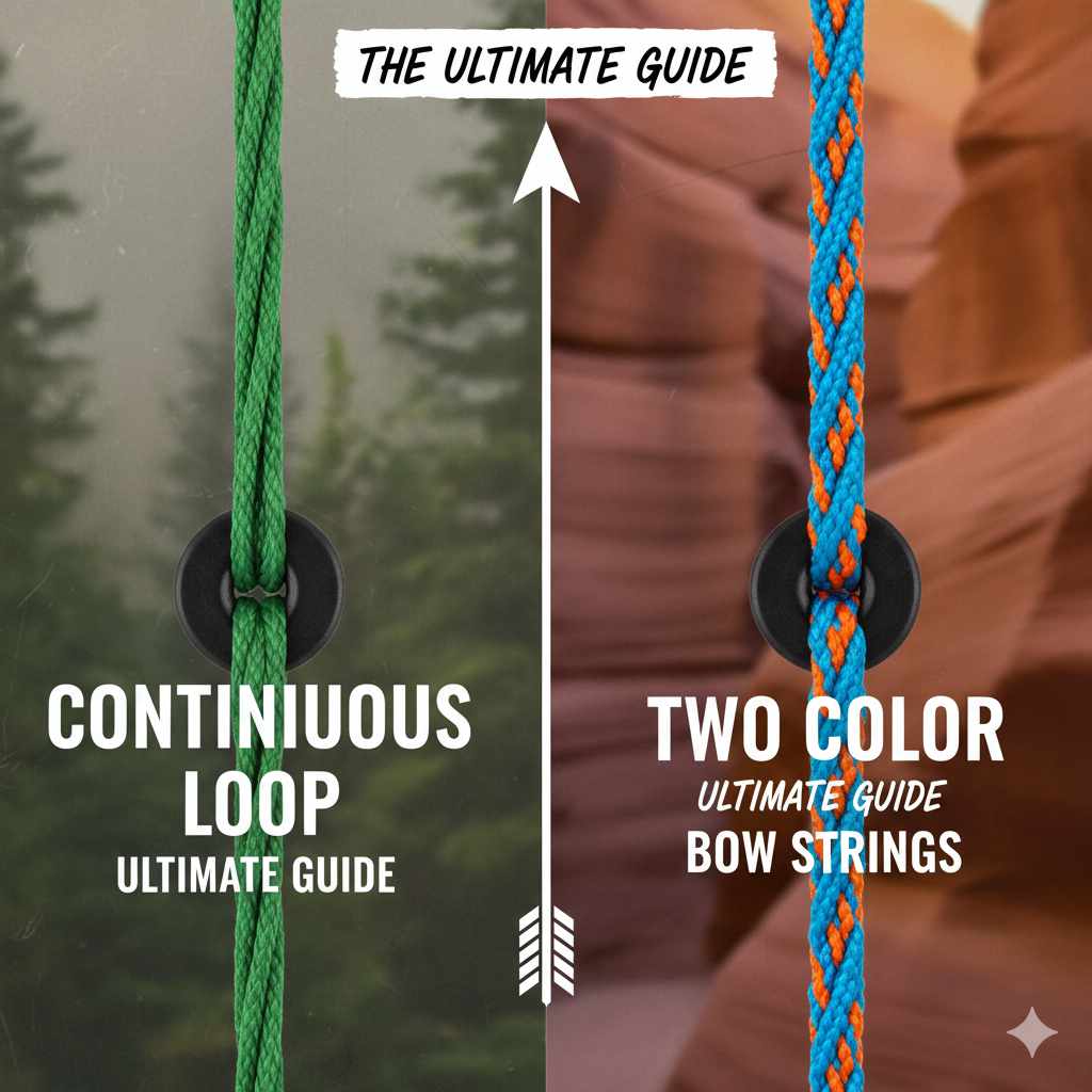 Continuous Loop Vs Two Color Bow Strings The Ultimate Guide