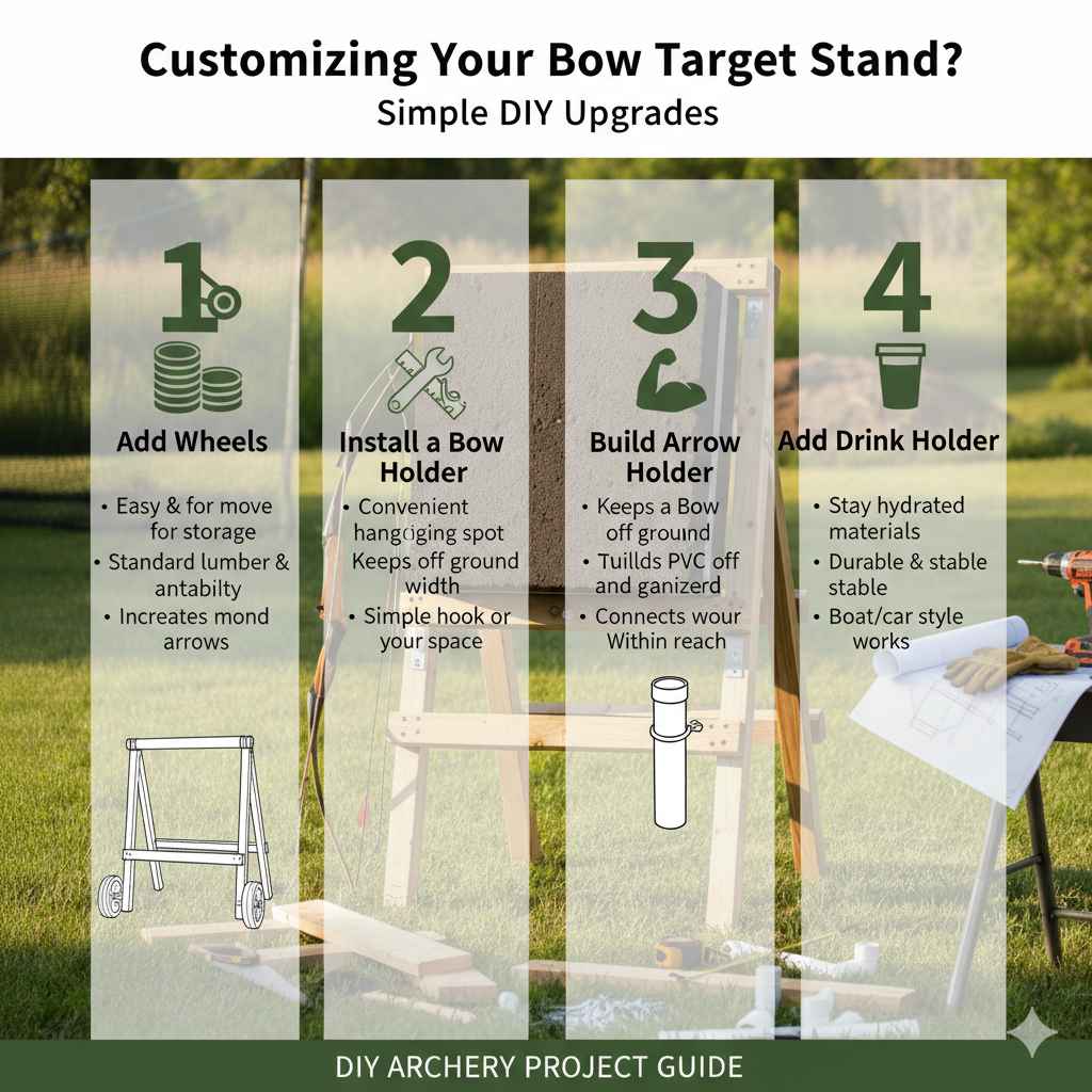 Customizing Your Bow Target Stand