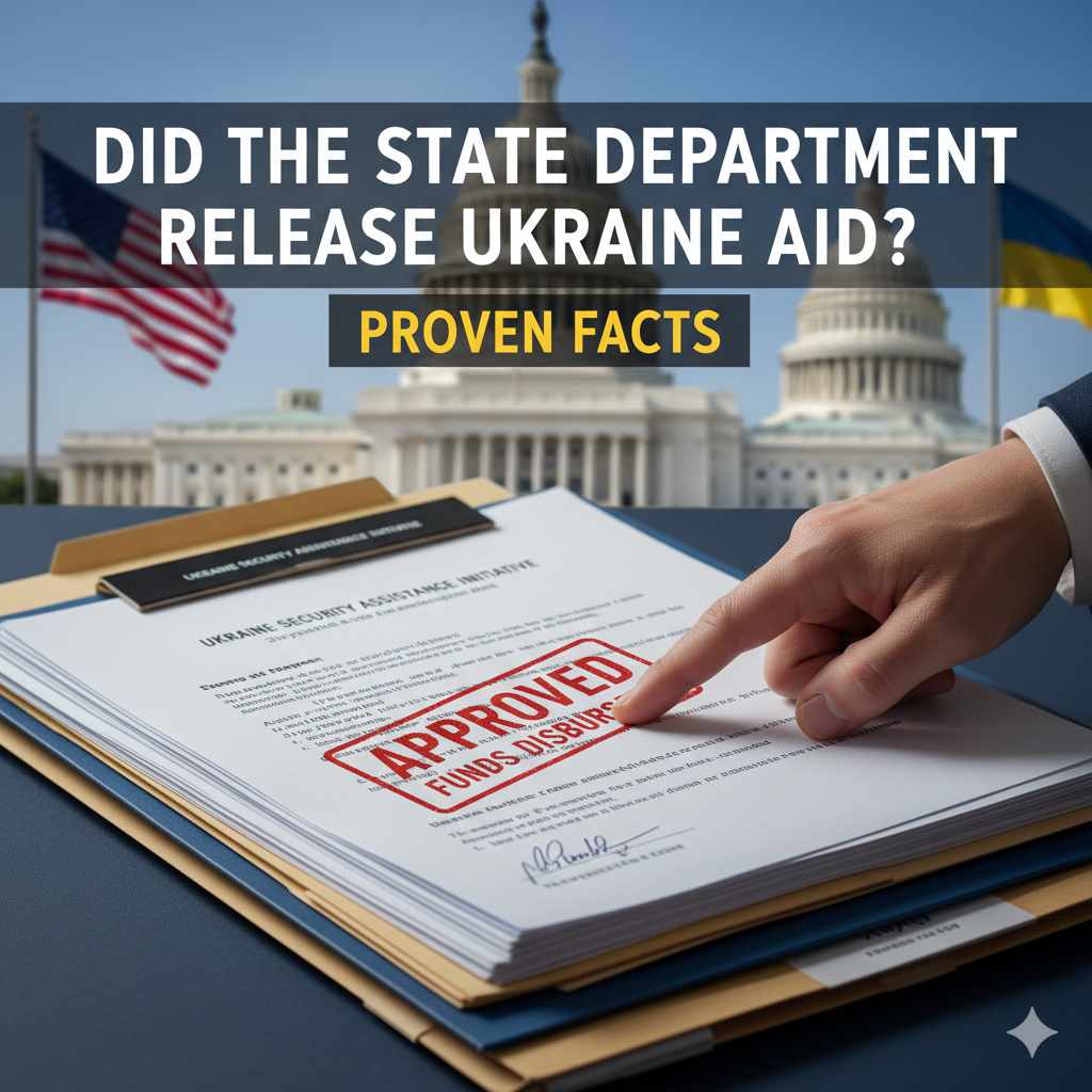 Did The State Department Release Ukraine Aid