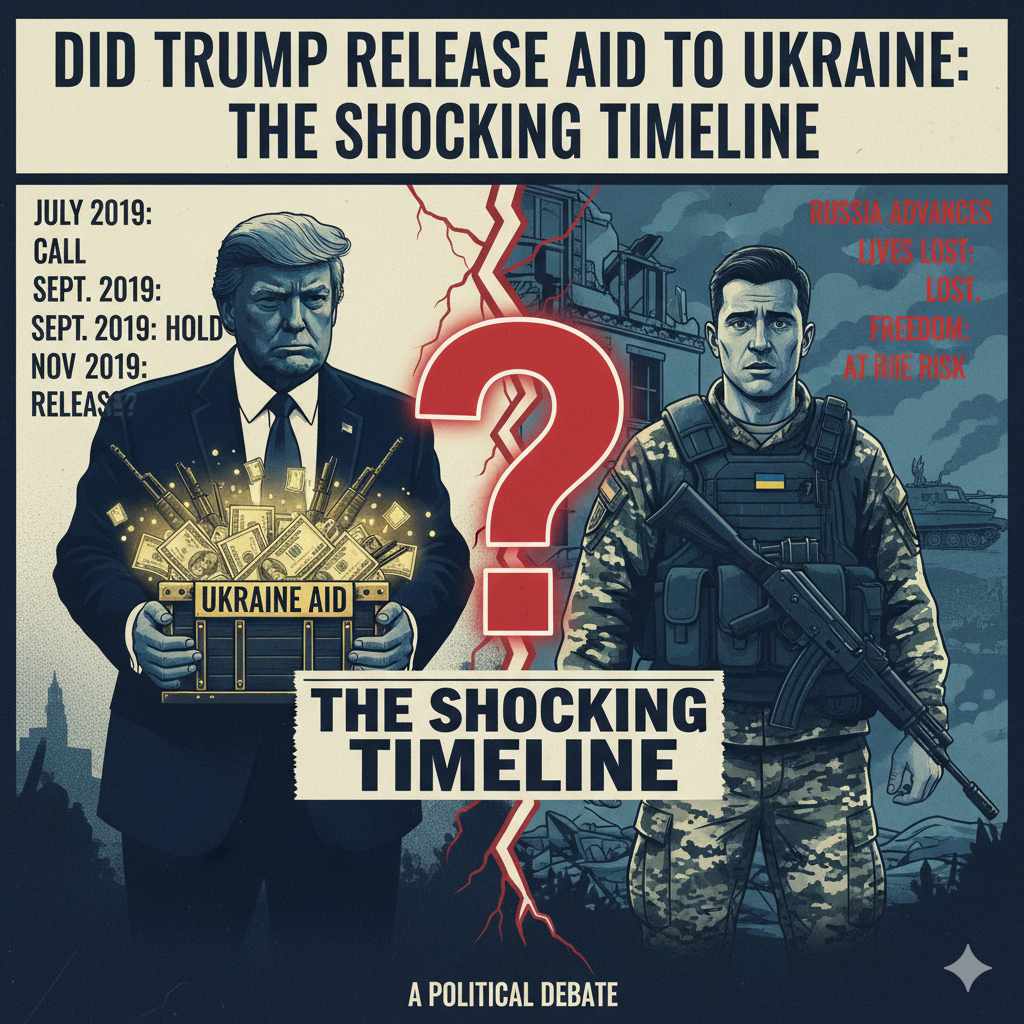 Did Trump Release Aid To Ukraine