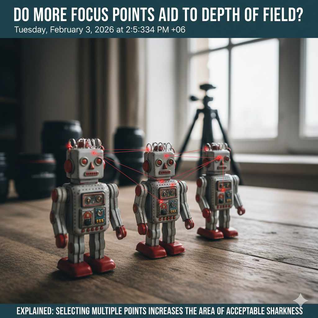 Do More Focus Points Aid to Depth of Field?