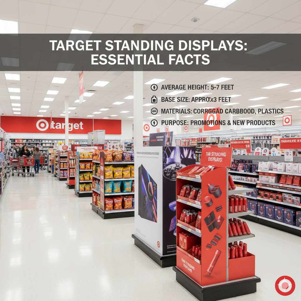 How Large Are Target Standing Displays