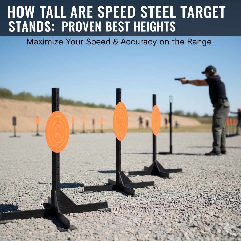How Tall Are Speed Steel Target Stands