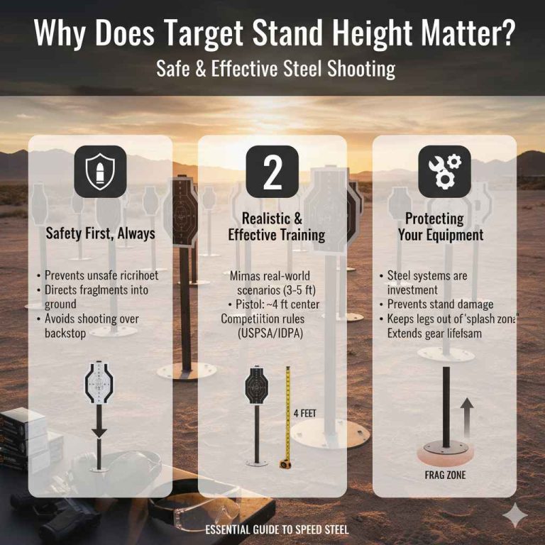How Tall Are Speed Steel Target Stands