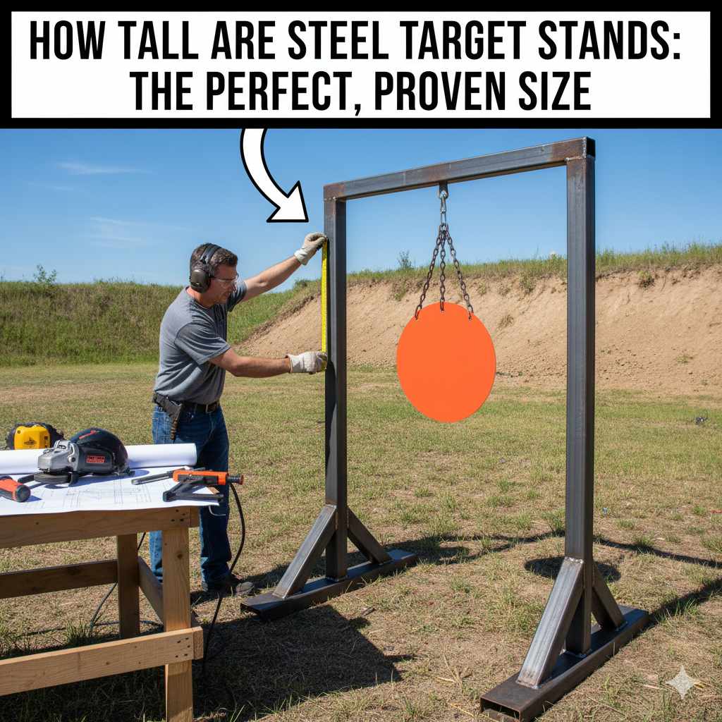 How Tall Are Steel Target Stands